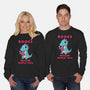 Books Because People Suck-Unisex-Crew Neck-Sweatshirt-milasneeze