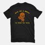 Give Me A Break-Womens-Fitted-Tee-milasneeze