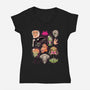 We Love Aliens-Womens-V-Neck-Tee-Bruno Mota