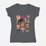We Love Aliens-Womens-V-Neck-Tee-Bruno Mota