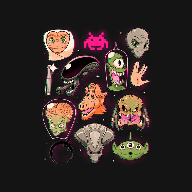 We Love Aliens-Unisex-Crew Neck-Sweatshirt-Bruno Mota