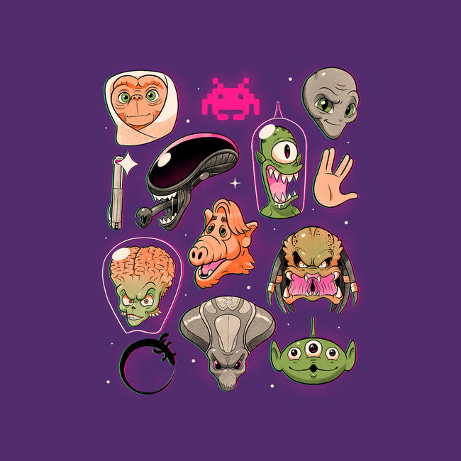We Love Aliens-Unisex-Crew Neck-Sweatshirt-Bruno Mota