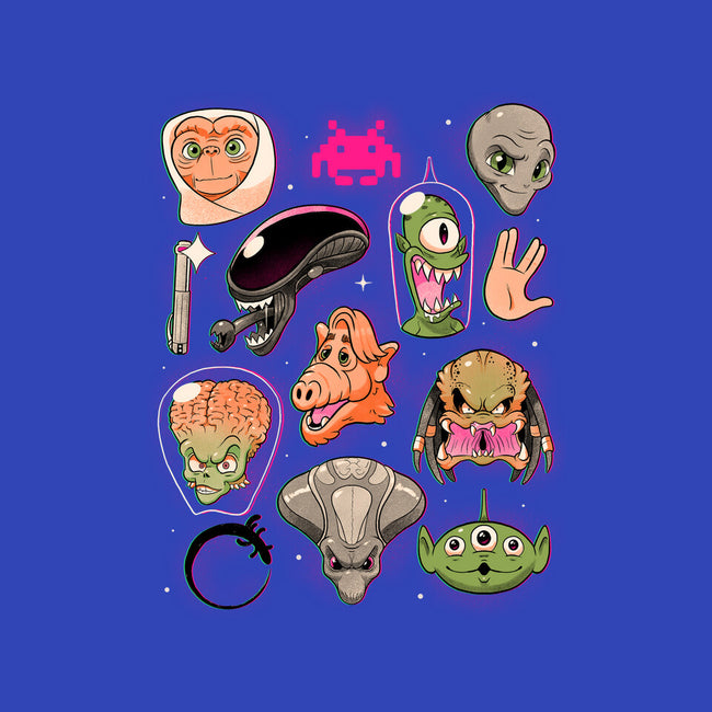 We Love Aliens-Unisex-Crew Neck-Sweatshirt-Bruno Mota