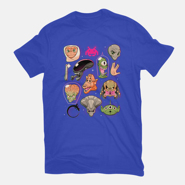 We Love Aliens-Womens-Fitted-Tee-Bruno Mota