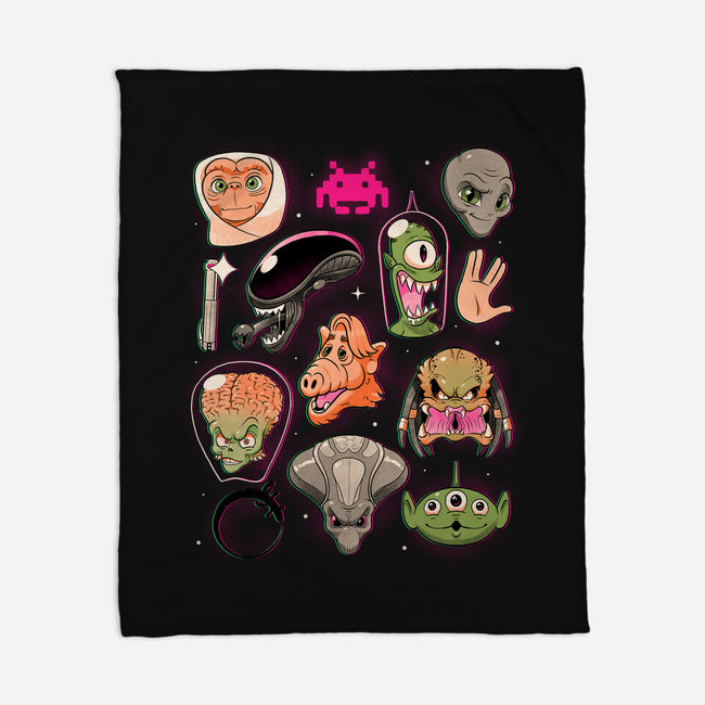 We Love Aliens-None-Fleece-Blanket-Bruno Mota