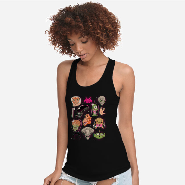 We Love Aliens-Womens-Racerback-Tank-Bruno Mota