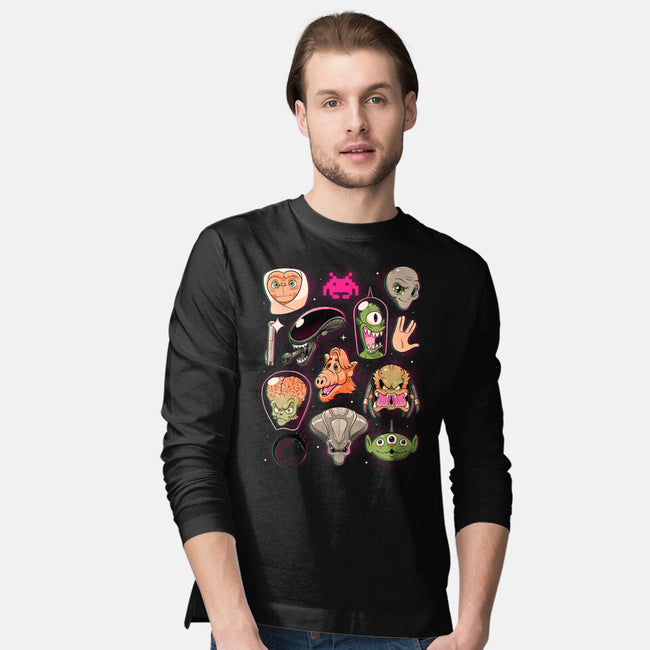We Love Aliens-Mens-Long Sleeved-Tee-Bruno Mota