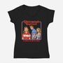 Distracted Boyfriend-Womens-V-Neck-Tee-P1yu5h