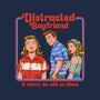 Distracted Boyfriend-Womens-V-Neck-Tee-P1yu5h