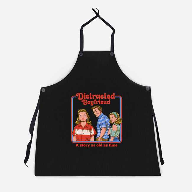 Distracted Boyfriend-Unisex-Kitchen-Apron-P1yu5h