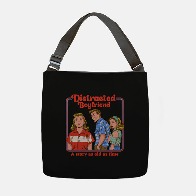 Distracted Boyfriend-None-Adjustable Tote-Bag-P1yu5h