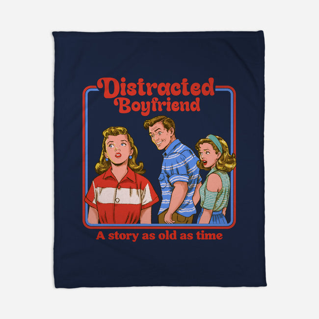 Distracted Boyfriend-None-Fleece-Blanket-P1yu5h