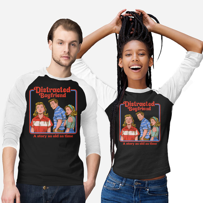 Distracted Boyfriend-Unisex-Baseball-Tee-P1yu5h
