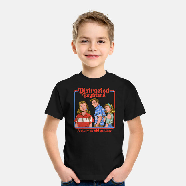 Distracted Boyfriend-Youth-Basic-Tee-P1yu5h