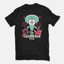 Squidward's Game-Womens-Fitted-Tee-estudiofitas