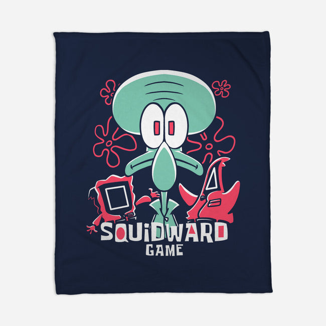 Squidward's Game-None-Fleece-Blanket-estudiofitas