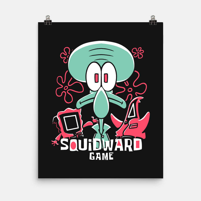 Squidward's Game-None-Matte-Poster-estudiofitas