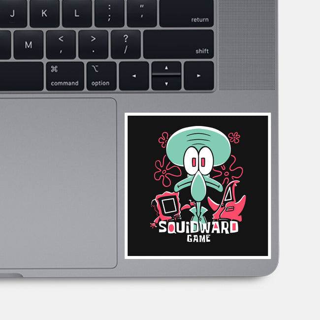 Squidward's Game-None-Glossy-Sticker-estudiofitas