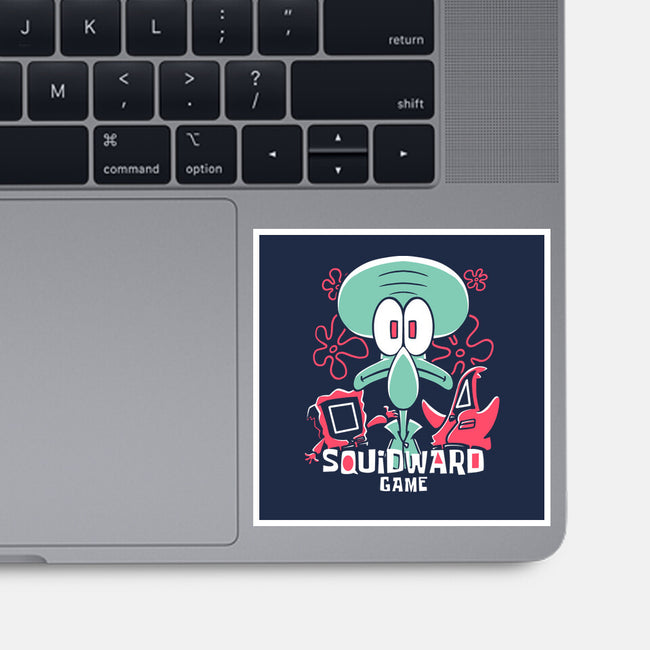 Squidward's Game-None-Glossy-Sticker-estudiofitas