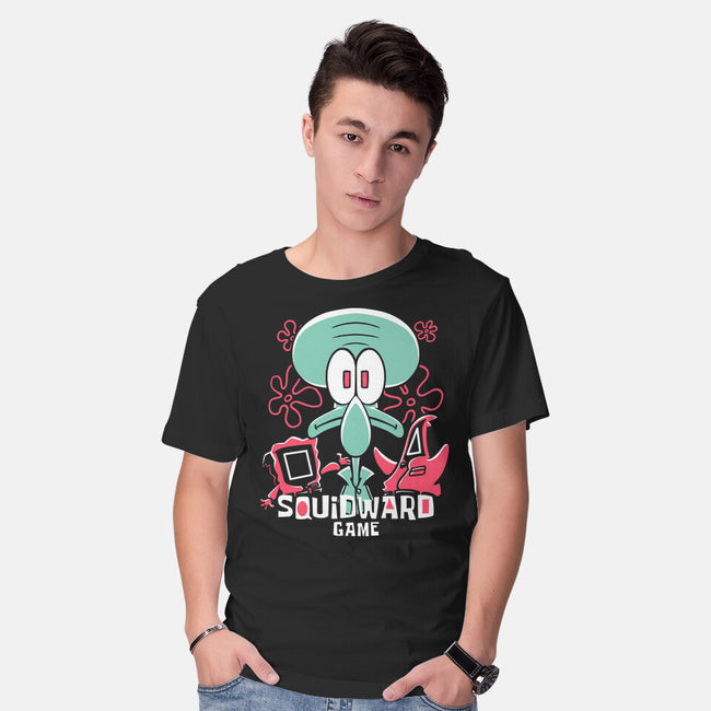 Squidward's Game-Mens-Basic-Tee-estudiofitas