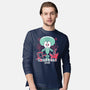 Squidward's Game-Mens-Long Sleeved-Tee-estudiofitas