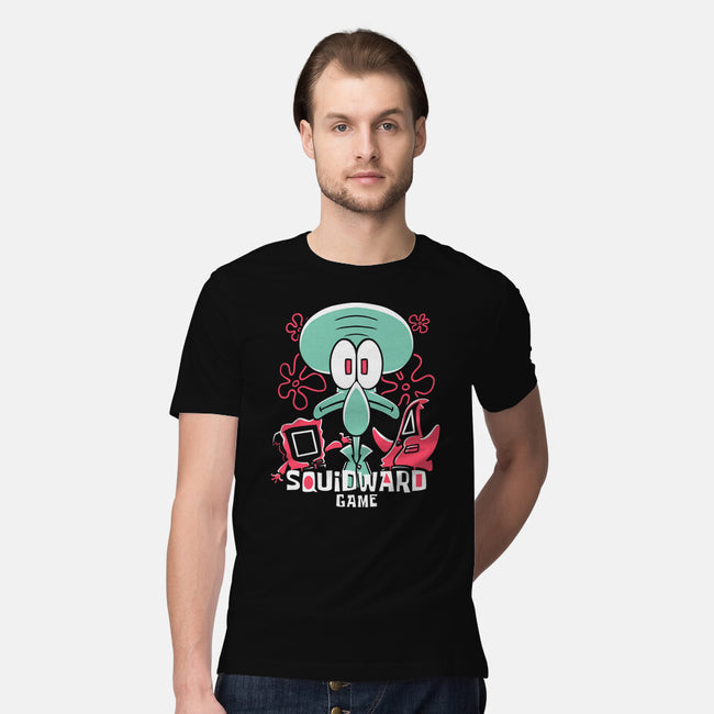 Squidward's Game-Mens-Premium-Tee-estudiofitas