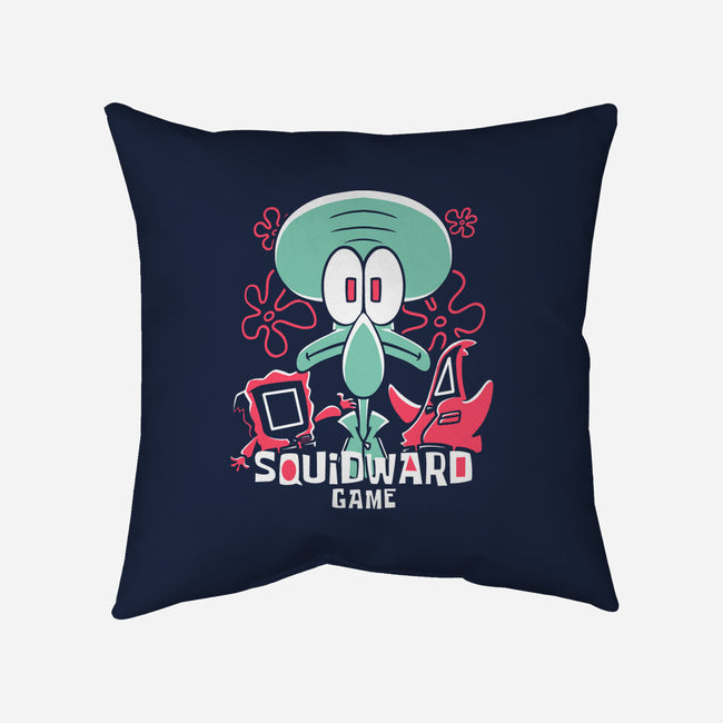 Squidward's Game-None-Removable Cover w Insert-Throw Pillow-estudiofitas