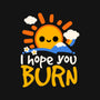 I Hope You Burn-Unisex-Crew Neck-Sweatshirt-NemiMakeit