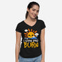 I Hope You Burn-Womens-V-Neck-Tee-NemiMakeit