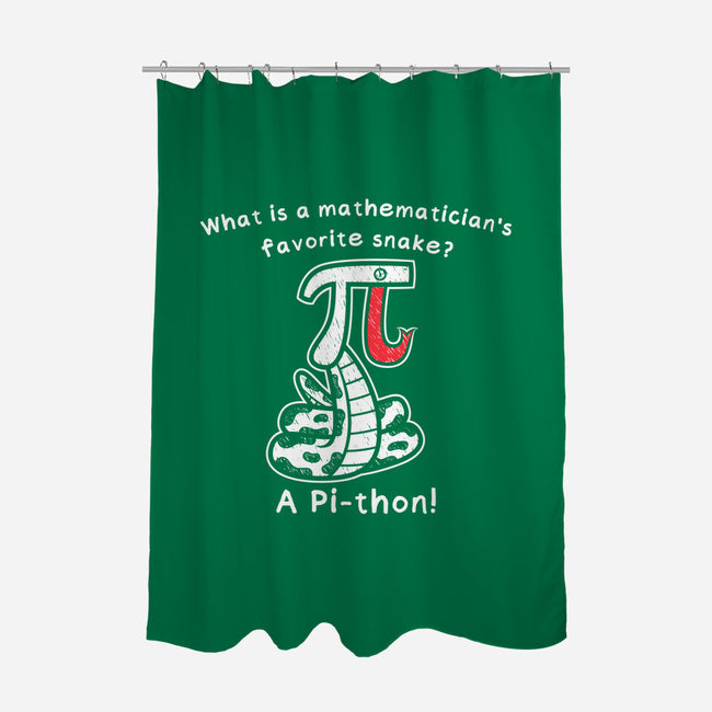 A Pi-thon-None-Polyester-Shower Curtain-krisren28