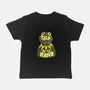 Talk To The Kermit Hand-Baby-Basic-Tee-glitchygorilla