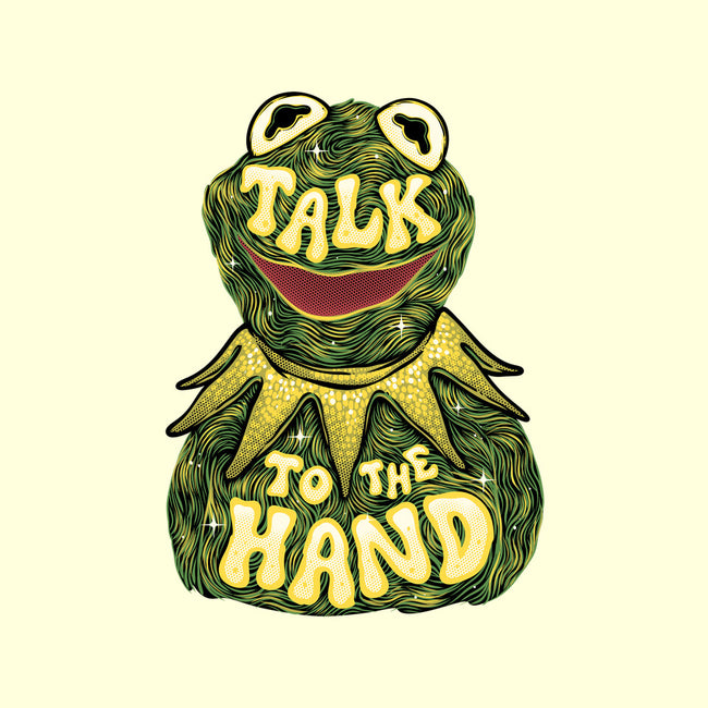 Talk To The Kermit Hand-Mens-Premium-Tee-glitchygorilla