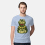 Talk To The Kermit Hand-Mens-Premium-Tee-glitchygorilla