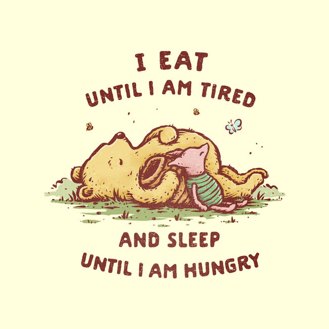 Eating And Sleeping-None-Matte-Poster-kg07