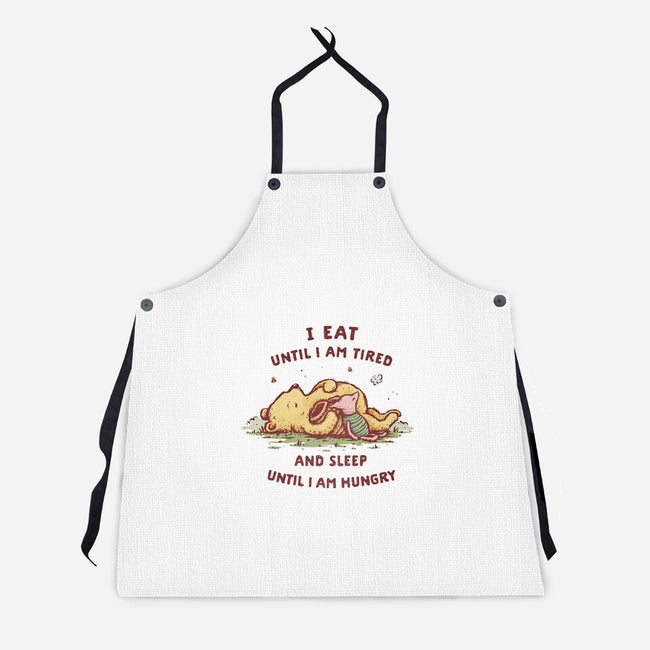 Eating And Sleeping-Unisex-Kitchen-Apron-kg07