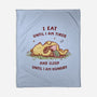 Eating And Sleeping-None-Fleece-Blanket-kg07