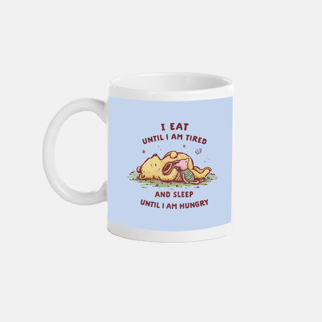 Eating And Sleeping-None-Mug-Drinkware-kg07