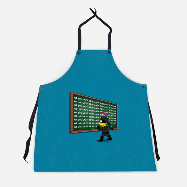 Roberts Detention-Unisex-Kitchen-Apron-Getsousa!