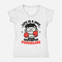 Life Punchline Joke-Womens-V-Neck-Tee-Studio Mootant