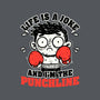 Life Punchline Joke-Unisex-Pullover-Sweatshirt-Studio Mootant
