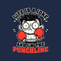 Life Punchline Joke-None-Glossy-Sticker-Studio Mootant