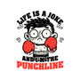 Life Punchline Joke-None-Matte-Poster-Studio Mootant