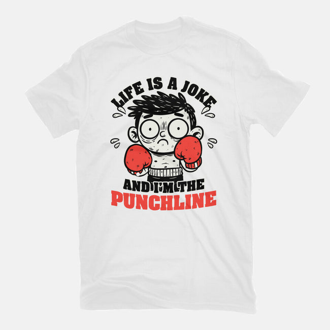 Life Punchline Joke-Unisex-Basic-Tee-Studio Mootant