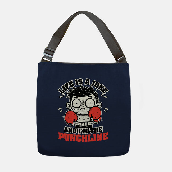 Life Punchline Joke-None-Adjustable Tote-Bag-Studio Mootant