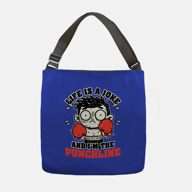 Life Punchline Joke-None-Adjustable Tote-Bag-Studio Mootant