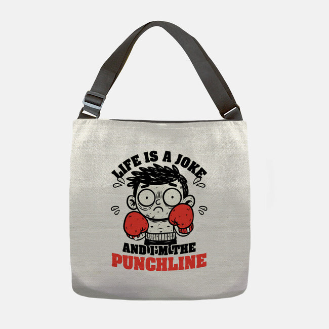 Life Punchline Joke-None-Adjustable Tote-Bag-Studio Mootant