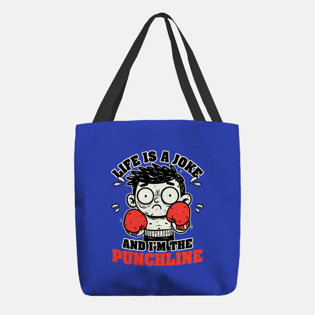 Life Punchline Joke-None-Basic Tote-Bag-Studio Mootant