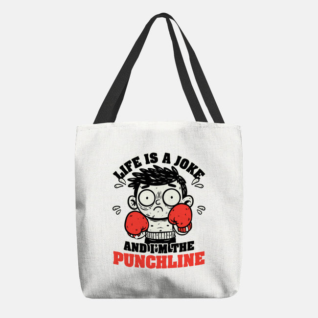 Life Punchline Joke-None-Basic Tote-Bag-Studio Mootant