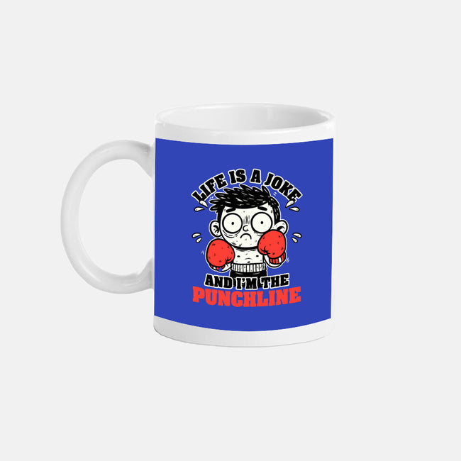 Life Punchline Joke-None-Mug-Drinkware-Studio Mootant