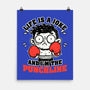 Life Punchline Joke-None-Matte-Poster-Studio Mootant